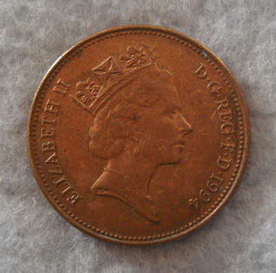 จัดไป  เหรียญ TWO PENCE