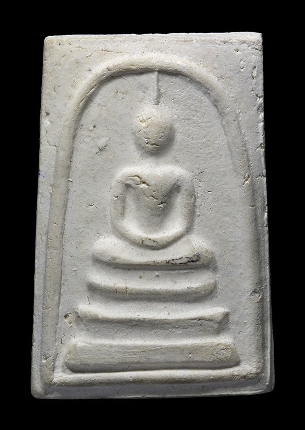 สมเด็จหลังยันต์หมึก  ท่านเจ้าคุณนรรัตน์ราชมานิต วัดเทพศิรินทราวาส ผิวเดิมๆ กล่องเดิม ยันต์ชัด