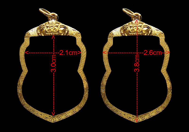 กรอบทอง ยกซุ้ม มือ1ใส่ เหรียญเสมารุ่น3, พุฒซ้อน, เลื่อนสมณศักดิ์, หัวโต หลวงปู่ทวด วัดช้างให้2.30g