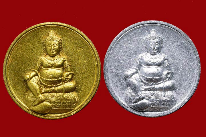 ธนบดีศรีธรรมราช เนื้อว่านดำปัดทอง+เนื้อว่านดำปัดเงิน