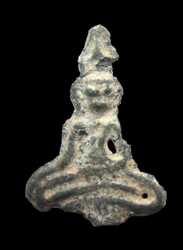 นางเส้นด้าย กรุพญาดำ เนื้อดิน จ.สุโขทัย