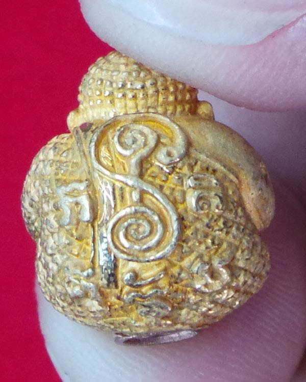 ลูกอมพระสังกัจจายน์  หลวงพ่อพูล  วัดไผ่ล้อม  เนื้อสัมฤทธิ์