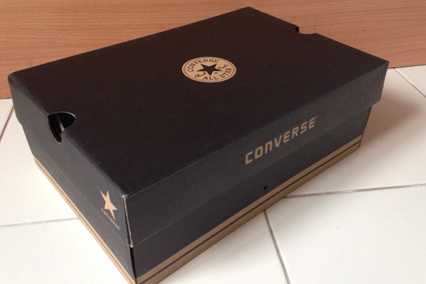 รองเท้าหนังแท้ Converse หุ้มข้อ มือ 1 สีน้ำตาลเข้ม (รองเท้าผู้ชาย) 