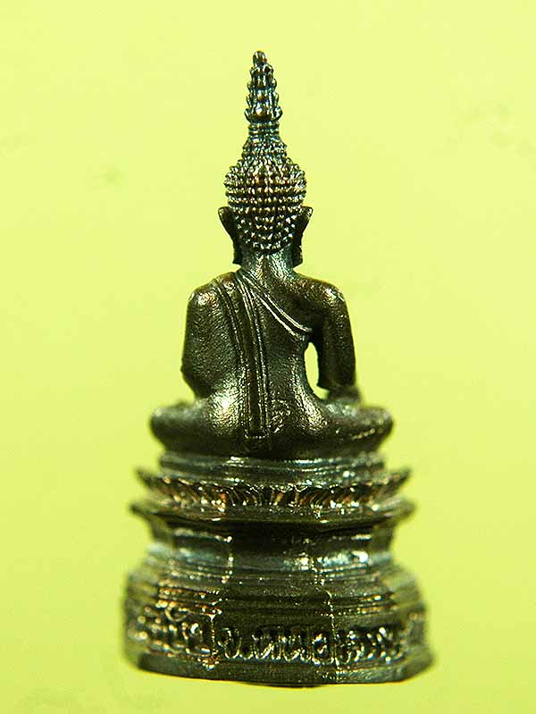 พระกริ่ง หลวงพ่อพระใส วัดโพธิ์ชัย หนองคาย เนื้อเงินพ่นทราย ป ี 2544