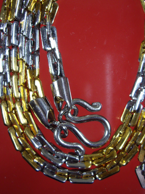 สร้อยสเตนเลสสองกษัตริย์  สวยลายทันสมัยความยาว 26 นิ้ว