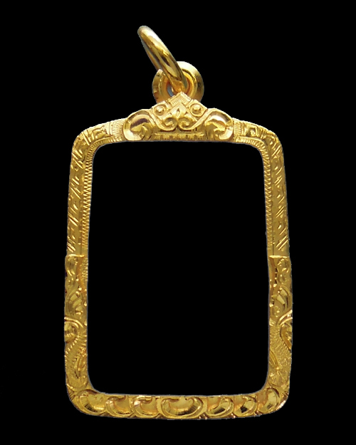 กรอบทอง ยกซุ้มบน+ล่าง มือ1ใส่ พระสมเด็จคะแนนทั่วไป น้ำหนัก3.76กรัม