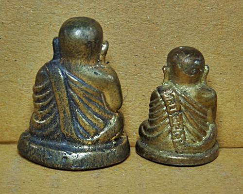 รูปหล่อหลวงพ่อเงิน วัดบางคลาน 2องค์