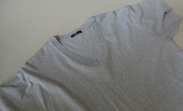 เสื้อยืดคอวี JASPAL ของแท้ แบบ underwear เบอร์ L ผ้าcottonpolyพิเศษเนื้อดี สวมสบายตัว ไม่อับ