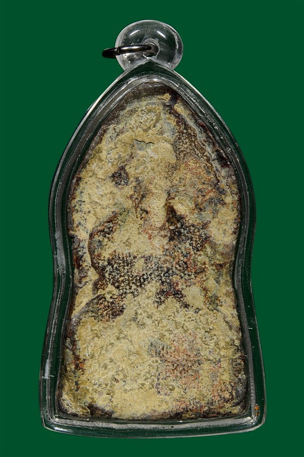 พระพิมพ์ยอดขุนพล กรุวัดไก่ ลพบุรี เนื้อตะกั่วสนิมแดง