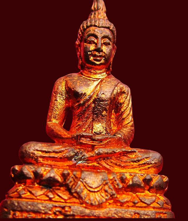 พระกริ่งมงคลเศรษฐี เนื้อทองแดง วัดประทุน ปลุกเสกโดย หลวงปู่บัว ถามโก วัดศรีบุรพาราม จ.ตราด