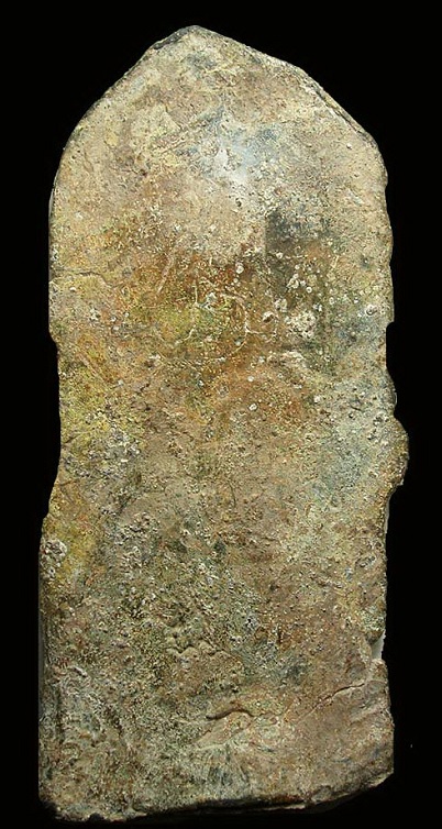 พระกรุถ้ำขุนตาล พิมพ์ยืน เนื้อชินตะกั่วสวยๆครับ