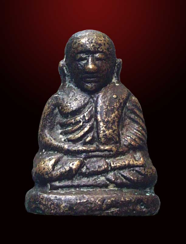 รูปหล่อหลวงพ่อเงิน รุ่นปืนแตก ปี 2528