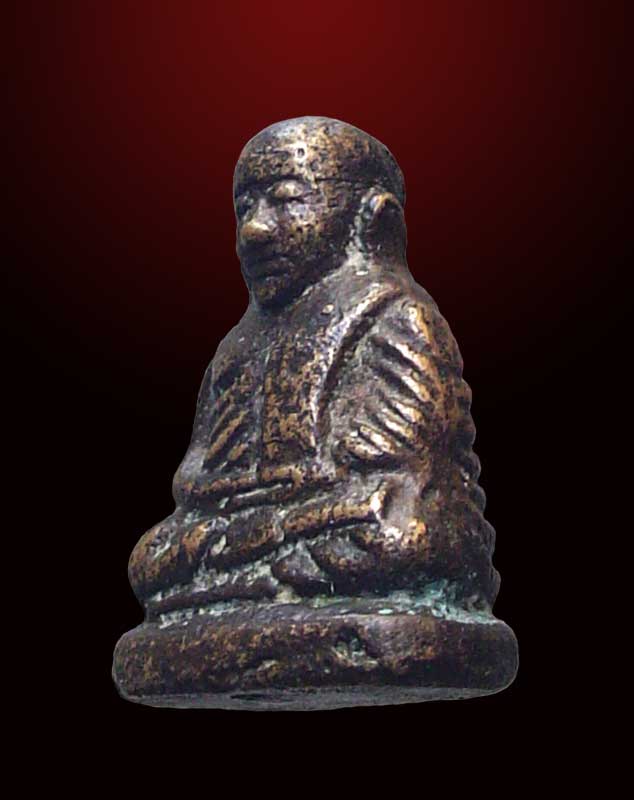 รูปหล่อหลวงพ่อเงิน รุ่นปืนแตก ปี 2528