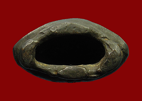 รูปหล่อหลวงพ่อพระสังกัจจายน์ สมัยอยุธยาตอนต้น สภาพสวยมากมาก+เลี่ยมทองหนาหนาครับ