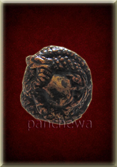 พญานาคเกี้ยว พิมพ์เล็ก หลวงปู่คำพัน ปี 2545 