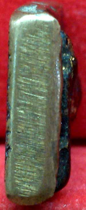 *พิมพ์สมาธิ หล่อโบราณ รัตนโกสินทร์ ตัดเดี่ยว เนื้อทองผสม*