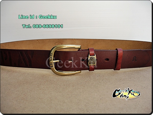 เข็มขัด Replay หนังแท้ทั้งเส้น