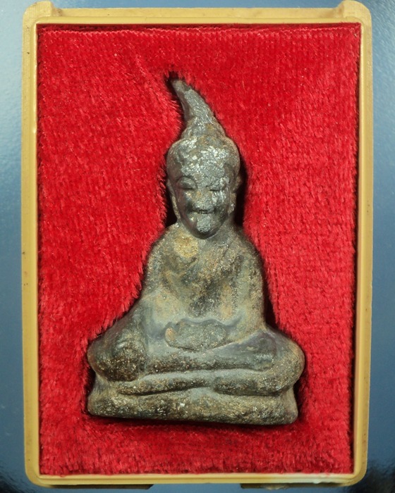 พระท่ากระดาน หน้าฤาษี หลวงพ่อนารถ วัดศรีโลหะฯ กาญจนบุรี