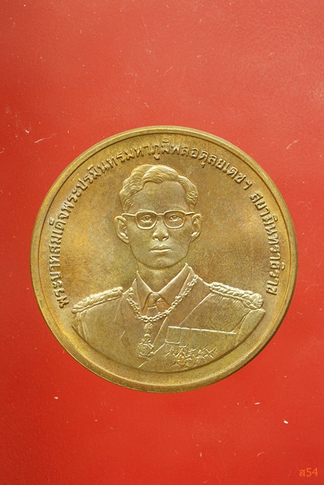 เหรียญในหลวง หลังเรือนารายณ์ทรงสุบรรณ ปี 2538 หลวงพ่อดี ปลุกเสก