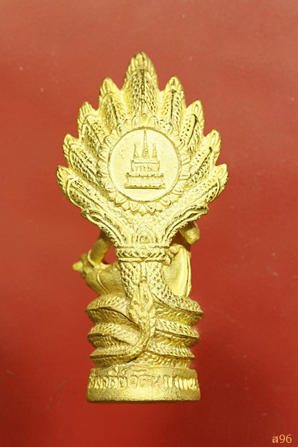 ลอยองค์ จตุคามรามเทพ วัดนก กรุงเทพ รุ่น สร้างพระมหาเจดีย์...กล่องเดิม ตอกหมายเลข สวยงามมาก