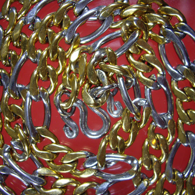 สร้อยสเตนเลสสองกษัตริย์  สวยลายทันสมัยความยาว 26 นิ้ว