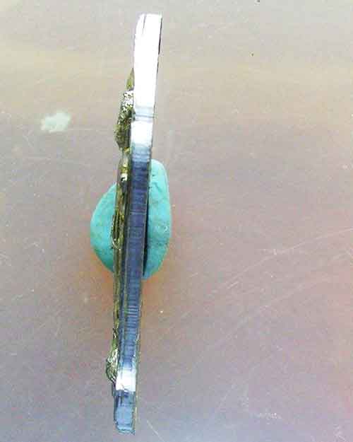 พระพุทธลีลา ๒๕ ศตวรรษ เนื้อชิน พิมพ์มีเข็ม สภาพสวยๆ(((((((เคาะเดียว))))