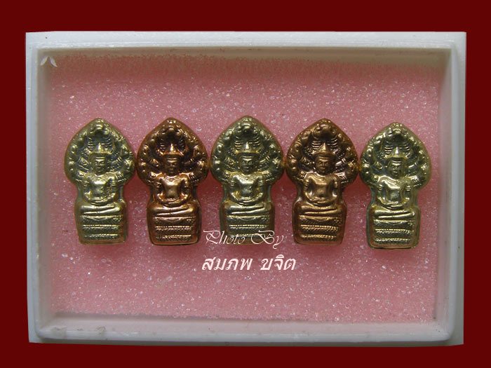 ปรกใบมะขาม หลวงพ่อพูล วัดไผ่ล้อม นครปฐม