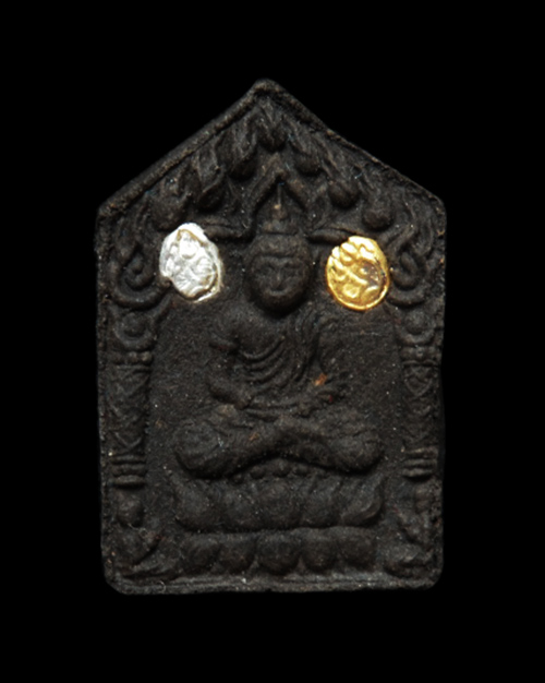 พระขุนแผนพิมพ์เล็ก ตะกรุดทองคำ รุ่นมงคลมหาเศรษฐี หมายเลข ๔๔๒ หลวงปู่บัว วัดศรีบูรพาราม จ. ตราด