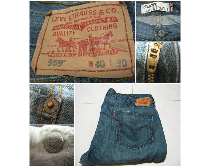 กางเกง JEANS levi's 559