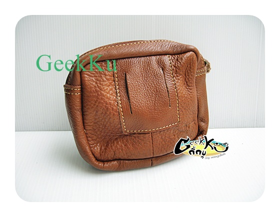 กระเป๋าหนังแท้ เอาไว้ร้อยหูเข็มขัดใส่เหน็บเอวค่ะ