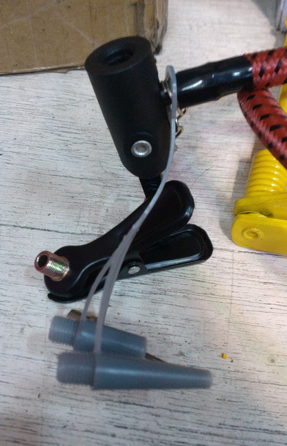 ที่สูบลมแบบเท้าเหยียบ ลูกสูบคู่ ลมเต็มเร็วทันใจ