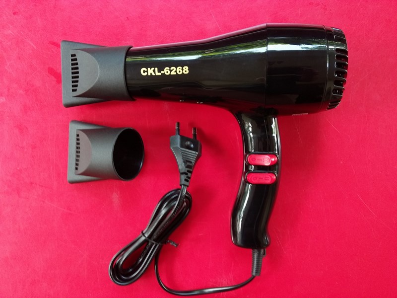 โล็ะสต็อกถูกๆ เคาะเดียว BlissBasic ไดร์เป่าผม 1000W รุ่น MD-6268 - สีดำ (1)