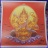 ภาพพระพิฆเนศ เทพเจ้าแห่งความสำเร็จ พื้นสีแดง ขนาด 48X49 cm ผลงานอาจารย์เฉลิมชัย โฆษิตพิพัฒน์