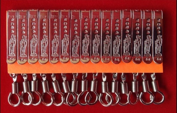 130@@แหนบ สแตนเลส 100 % 3 ลาย สวย ๆ 15 อัน @@@ของใหม่@@@@