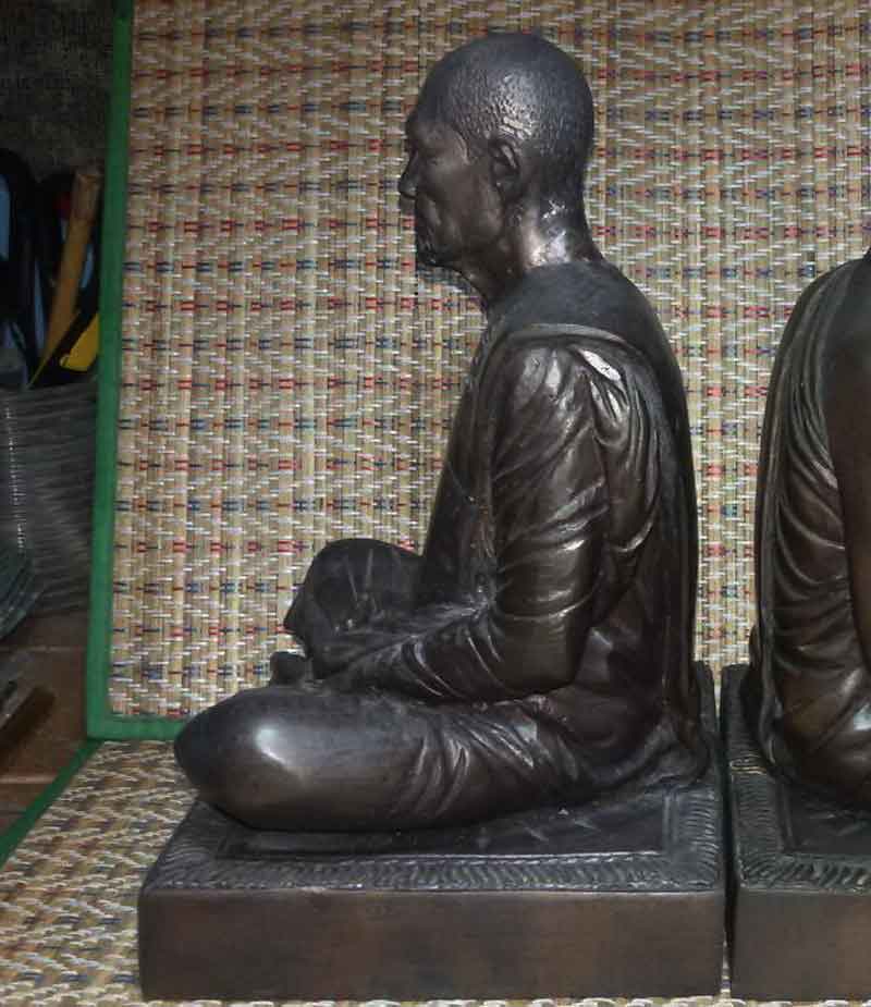 พระบูชา หลวงปู่ชอบ วัดเขารังเสือ จ.ราชบุรี ปี 2537