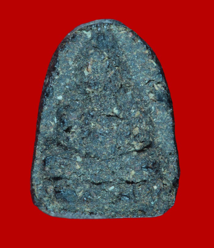 พระปิดตารุ่นแรก เนื้อหยาบ หลวงปู่บัว วัดศรีบุรพาราม ตราด 