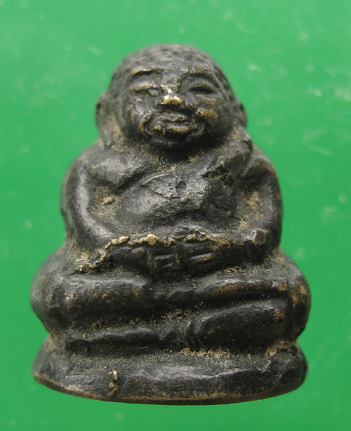 พระสังกัจจาย์ หล่อโบราณ รุ่นแรก หลวงพ่อพูล วัดไผ่ล้อม นครปฐม ปี 13