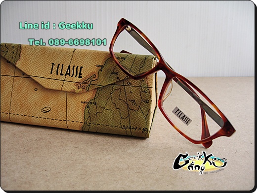 กรอบแว่นตา CLASSE วินเทจ (ของใหม่) สวยมากค่ะ ใครชอบแนวนี้จัดไปเลยค่ะ กรอบสีน้ำตาล ขาสีทองค่ะ