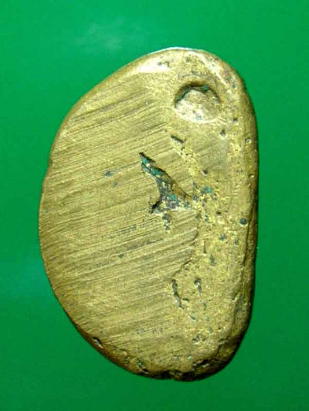 พระรูปหล่อหลวงพ่อเงิน รุ่นฟ้าคำรณ พิมพ์ใหญ่ เนื้อโลหะเก่า จัดสร้างปี 2534