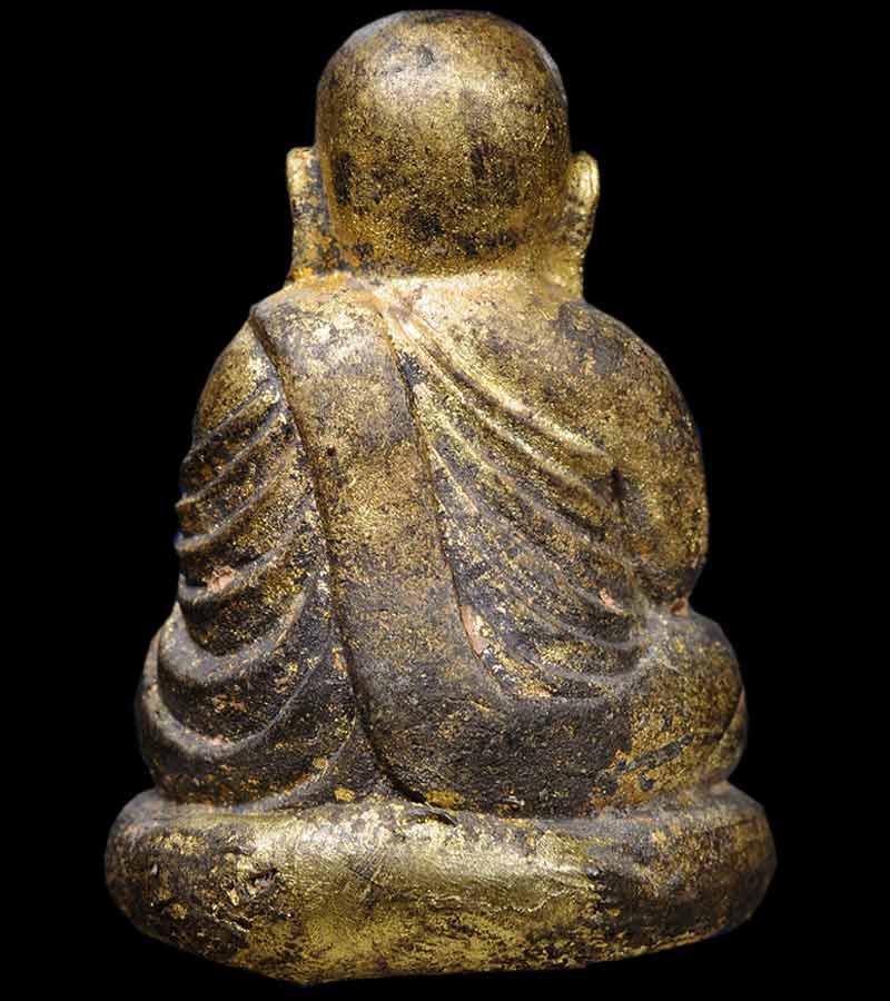 หลวงพ่อเงิน วัดบางคลาน รุ่นกองทุนเงิน ๕๓  พิมพ์เบ้าทุบ เนื้อสำริดเหลือง ปี ๒๕๕๓