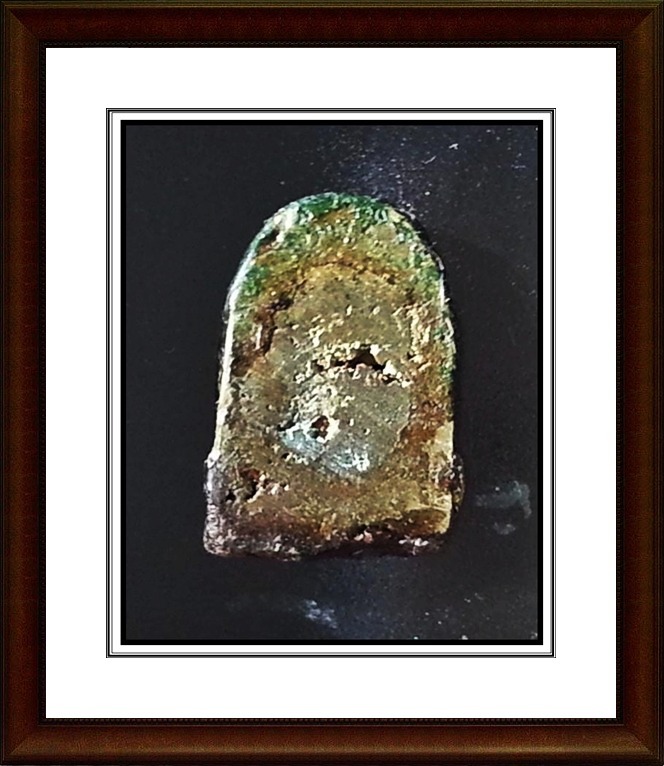 เหรียญหล่อซุ้มกอ หลวงพ่อเส้ง วัดแหลมทราย จ.สงขลา