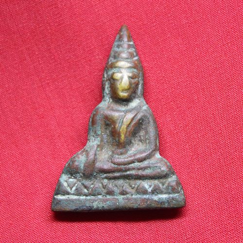 หลวงพ่อโตวัดบางพลีใหญ่ใน ตาโปนหลังเรียบ