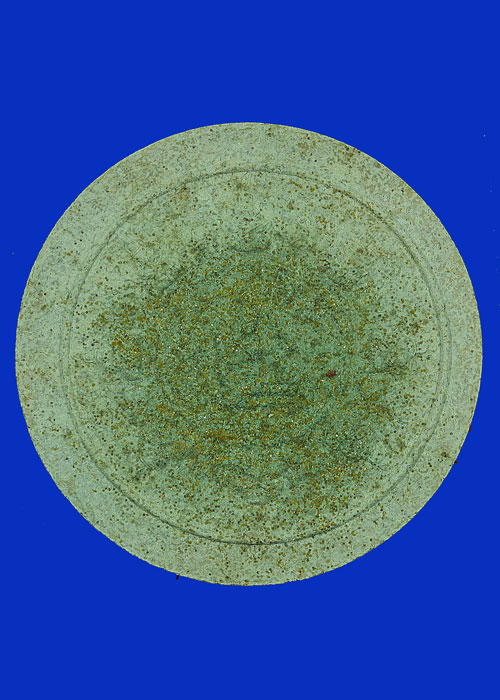 ดวงตราพญาราหู พิมพ์เล็ก เนื้อไม้ว่านขาวปัดทอง รุ่น 108 ปีเบญจมราชูทิศ ย้อนยุค 20 ปี หลักเมืองนคร