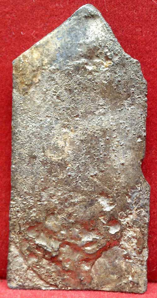 *ขุนแผนใบพุทรา เนื้อชินเงิน กรุวัดราษฏร์บูรณะ อยุธยา*