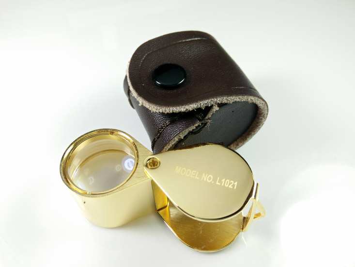 กล้อง** leika10X21mm** สีทองไมครอนสวยเข้ม(MAND IN GERMAN) เลนส์แก้ว3ชั้นเคลือบมัลติโค๊ดตัดแสงพร้อมซอ