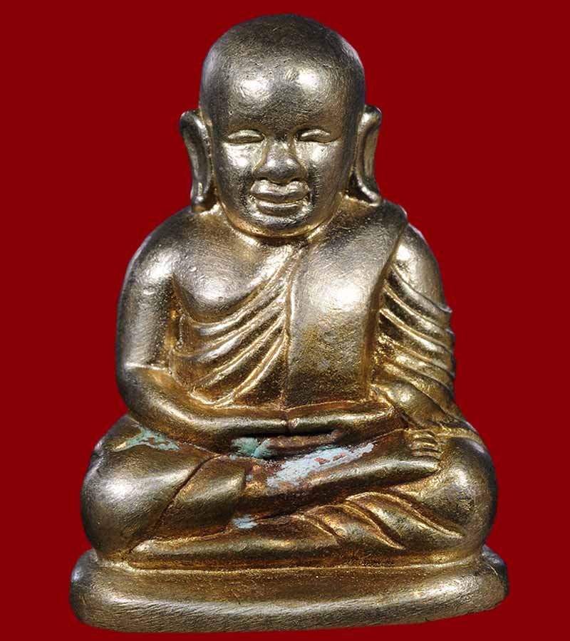 หลวงพ่อเงินวัดบางคลาน กองทุน 53 พิมพ์นิยม เนื้ออาปาก้า หมายเลข 20949