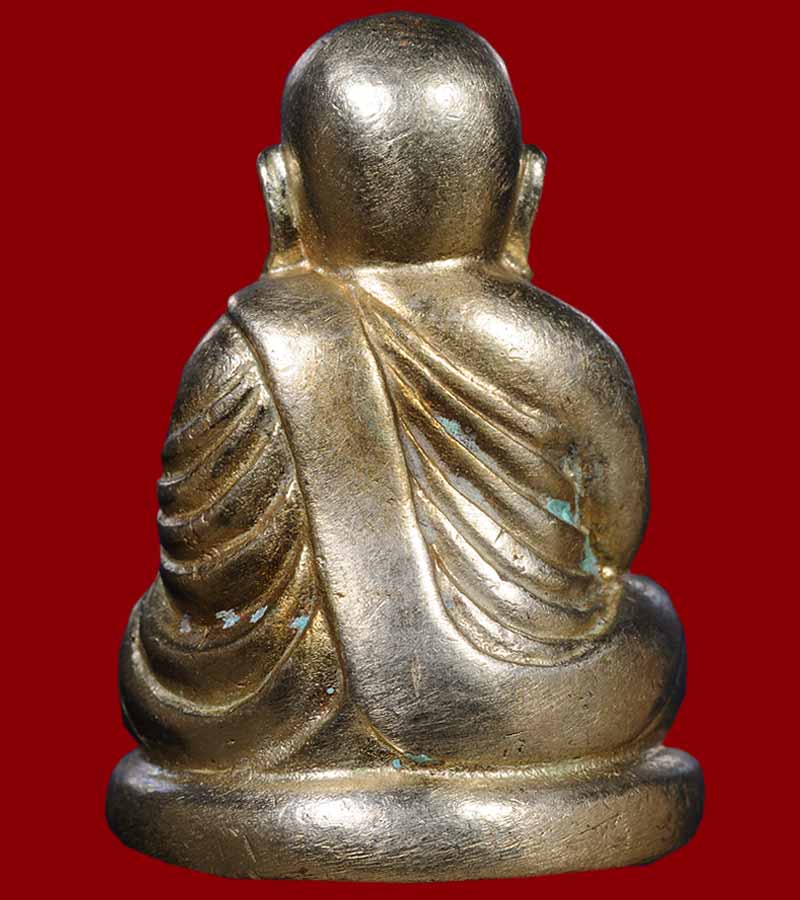 หลวงพ่อเงินวัดบางคลาน กองทุน 53 พิมพ์นิยม เนื้ออาปาก้า หมายเลข 20949