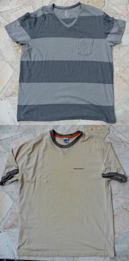 เสื้อ 2 ตัว GAP และ OLD NAVY เบอร์ใหญ่ L ทั้งสองตัวนะครับ ถูกๆคับ