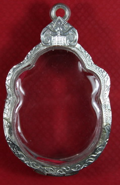 ตลับเงินลป. หมุน รุ่นมังกรคู่ เปิดหลังของใหม่ ขึ้นมือแกะมือ 