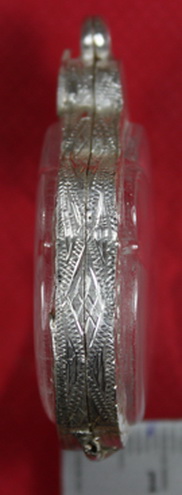 ตลับเงินลป. หมุน รุ่นมังกรคู่ เปิดหลังของใหม่ ขึ้นมือแกะมือ 